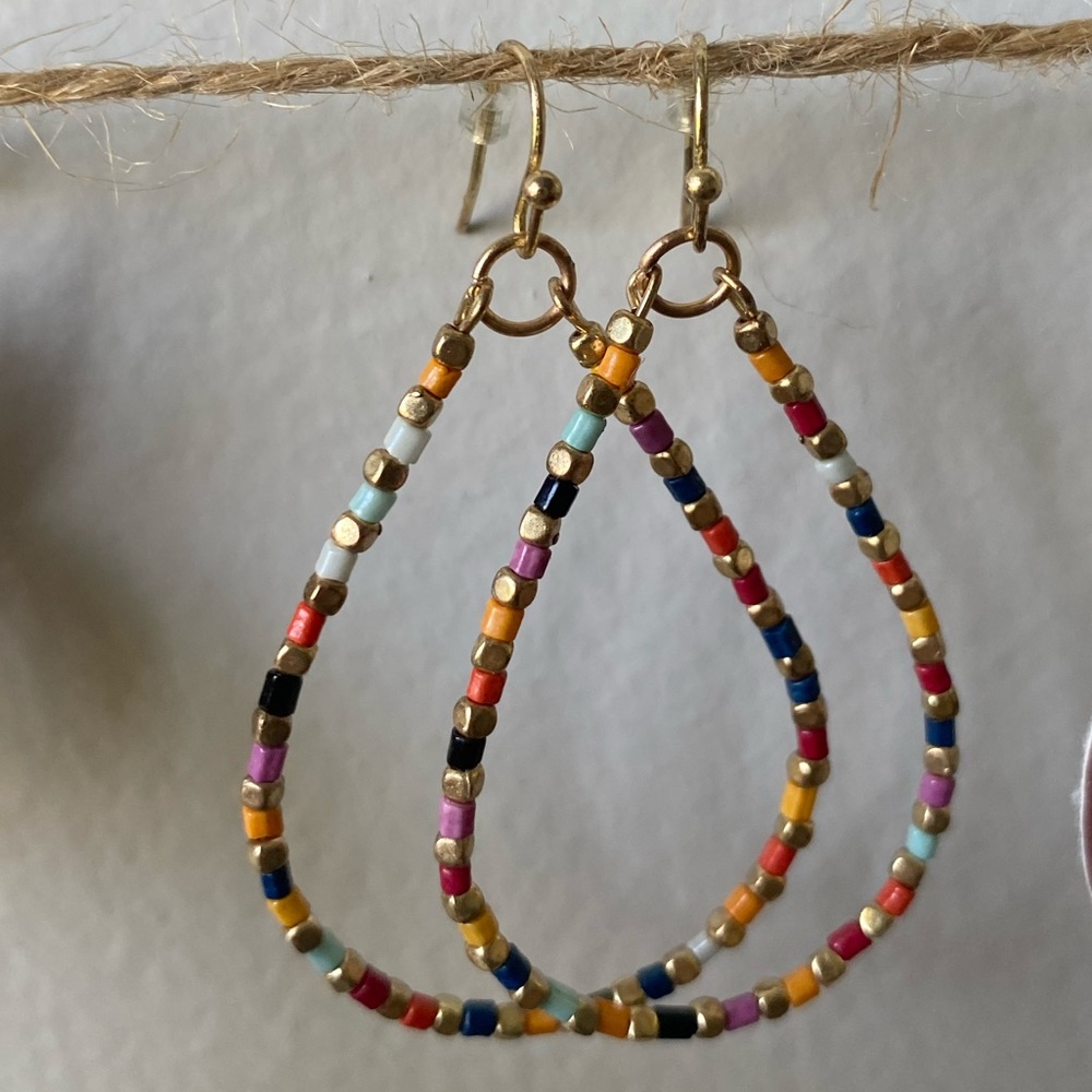 Boutique earrings multi colored